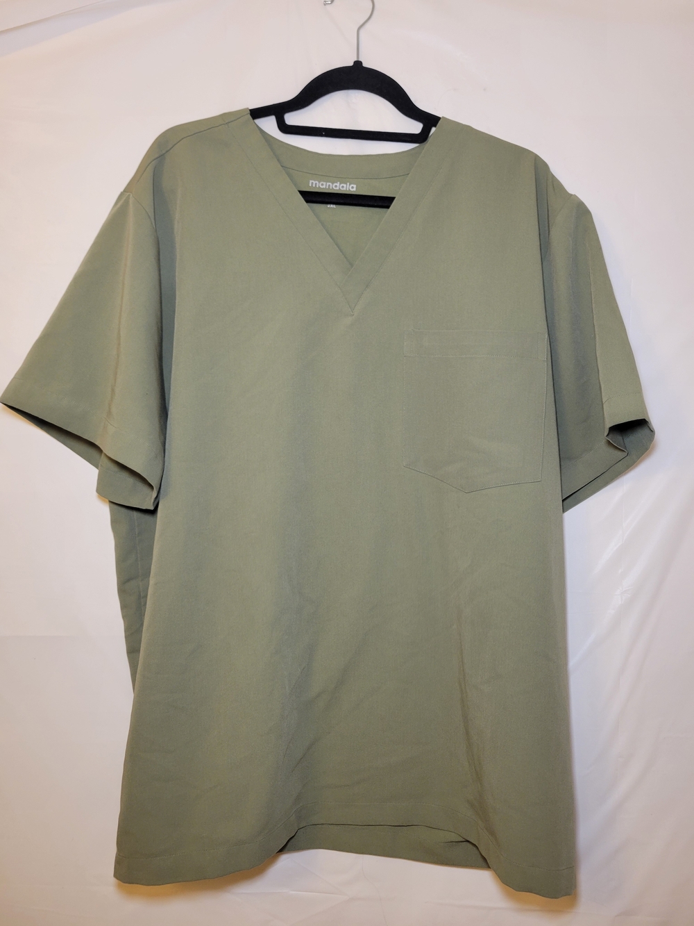 Mandala Women's Scrubs in Olive